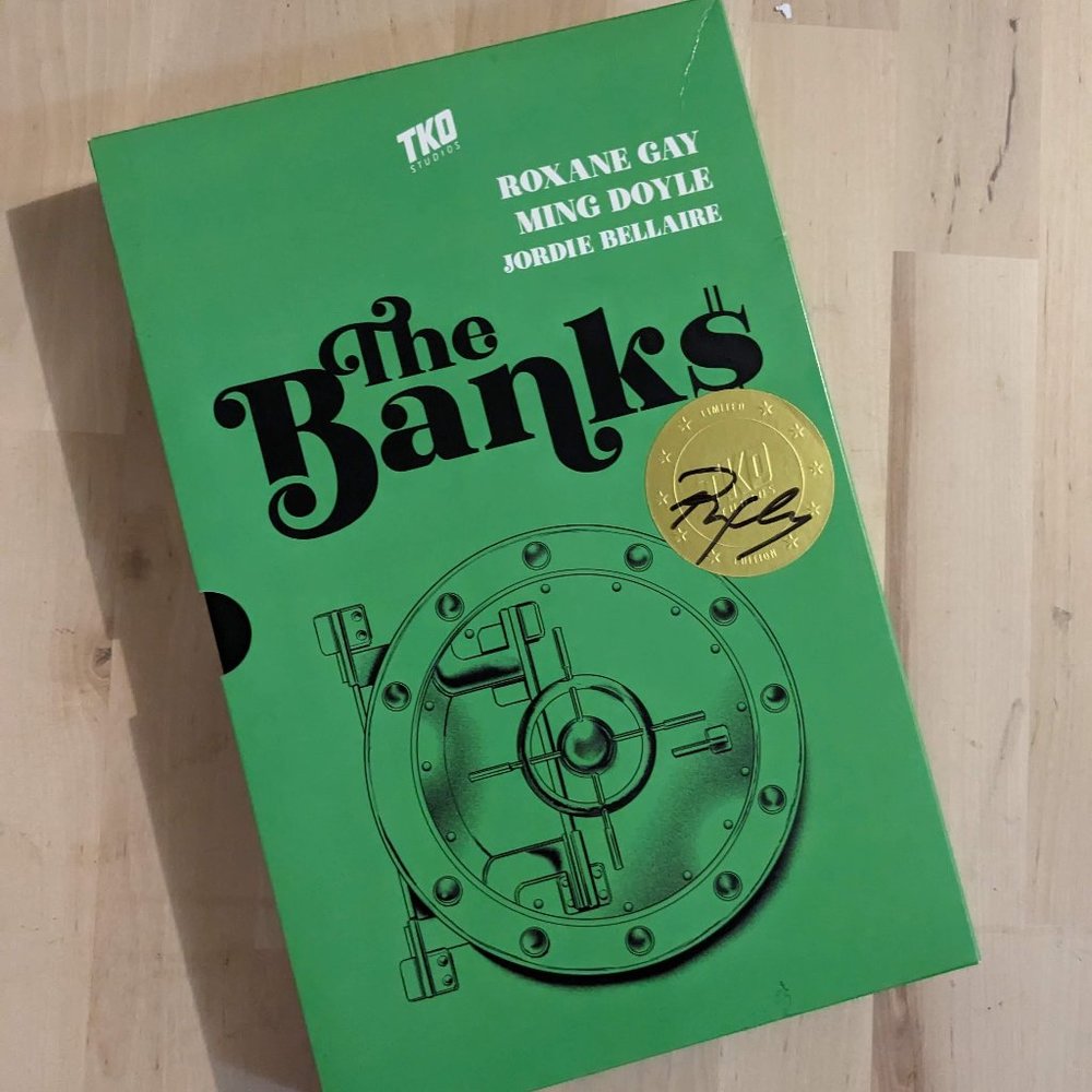 THE BANKS Roxane Gay AUTOGRAPHED ORIGINAL! Still Sealed in Plastic! Perfect Cond